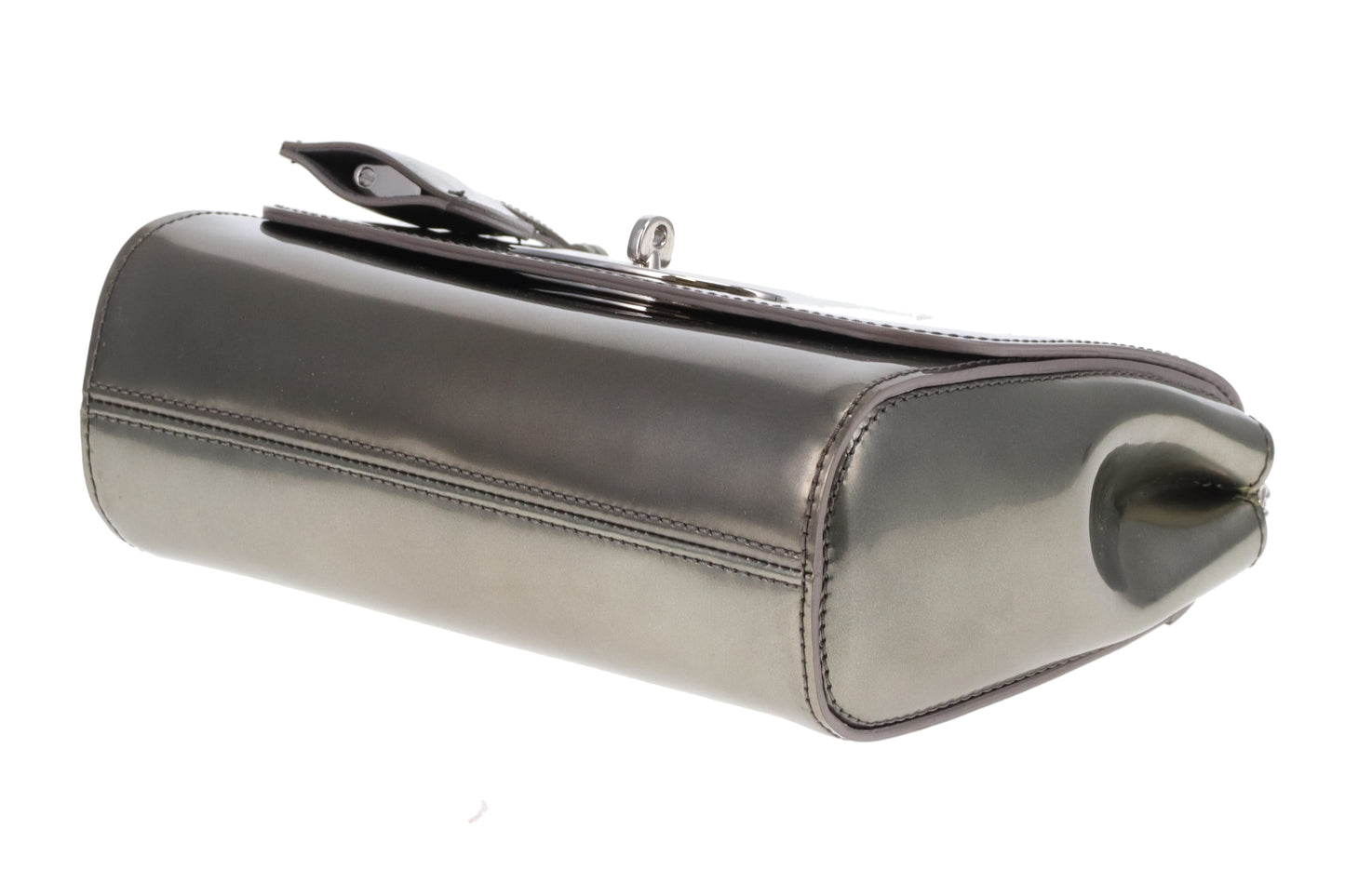 Mulberry Lily Regular Olive Metallic Patent SHW