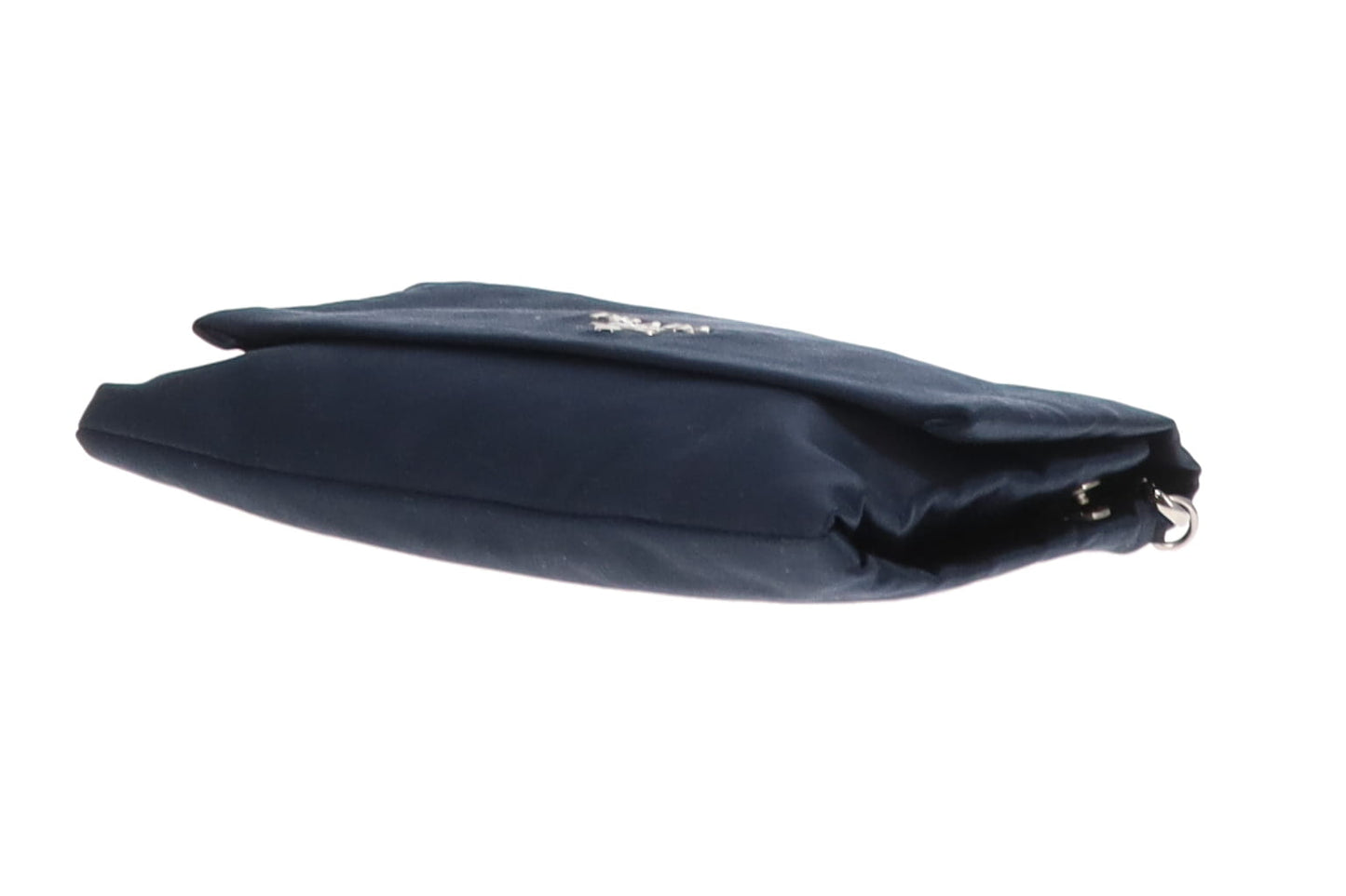 Prada Navy Nylon Clutch On Strap