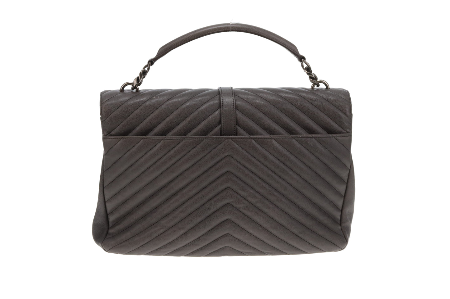 Saint Laurent College Bag Large Grey 2015