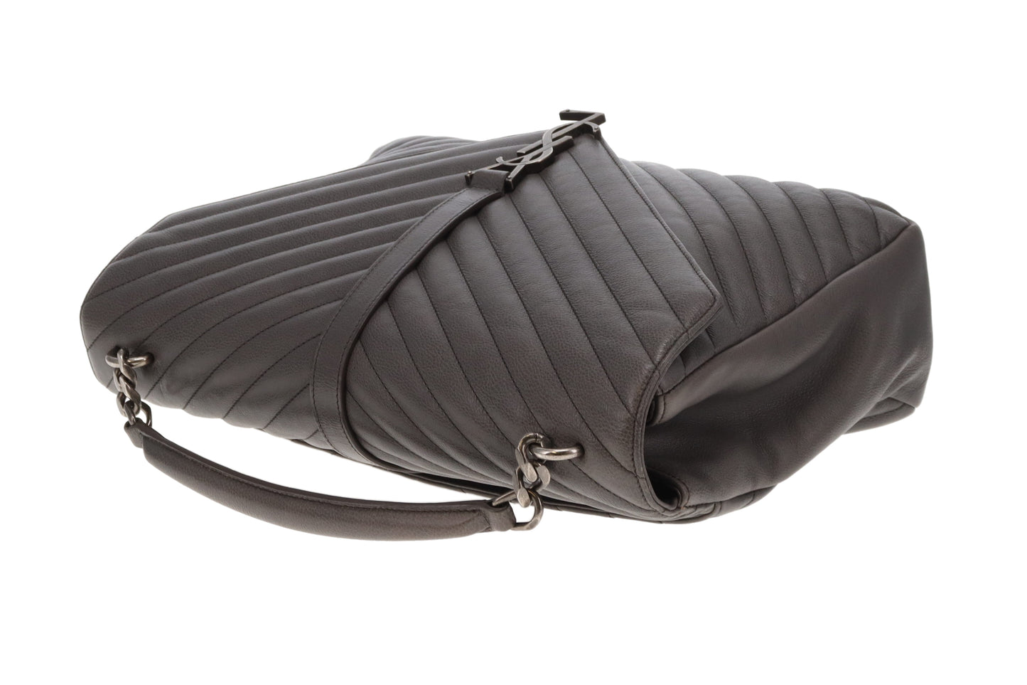 Saint Laurent College Bag Large Grey 2015