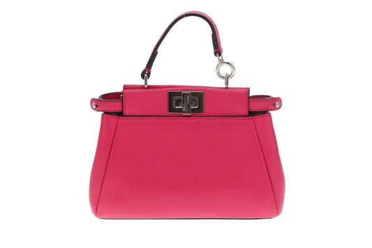 Fendi Peekaboo Micro Pink SHW