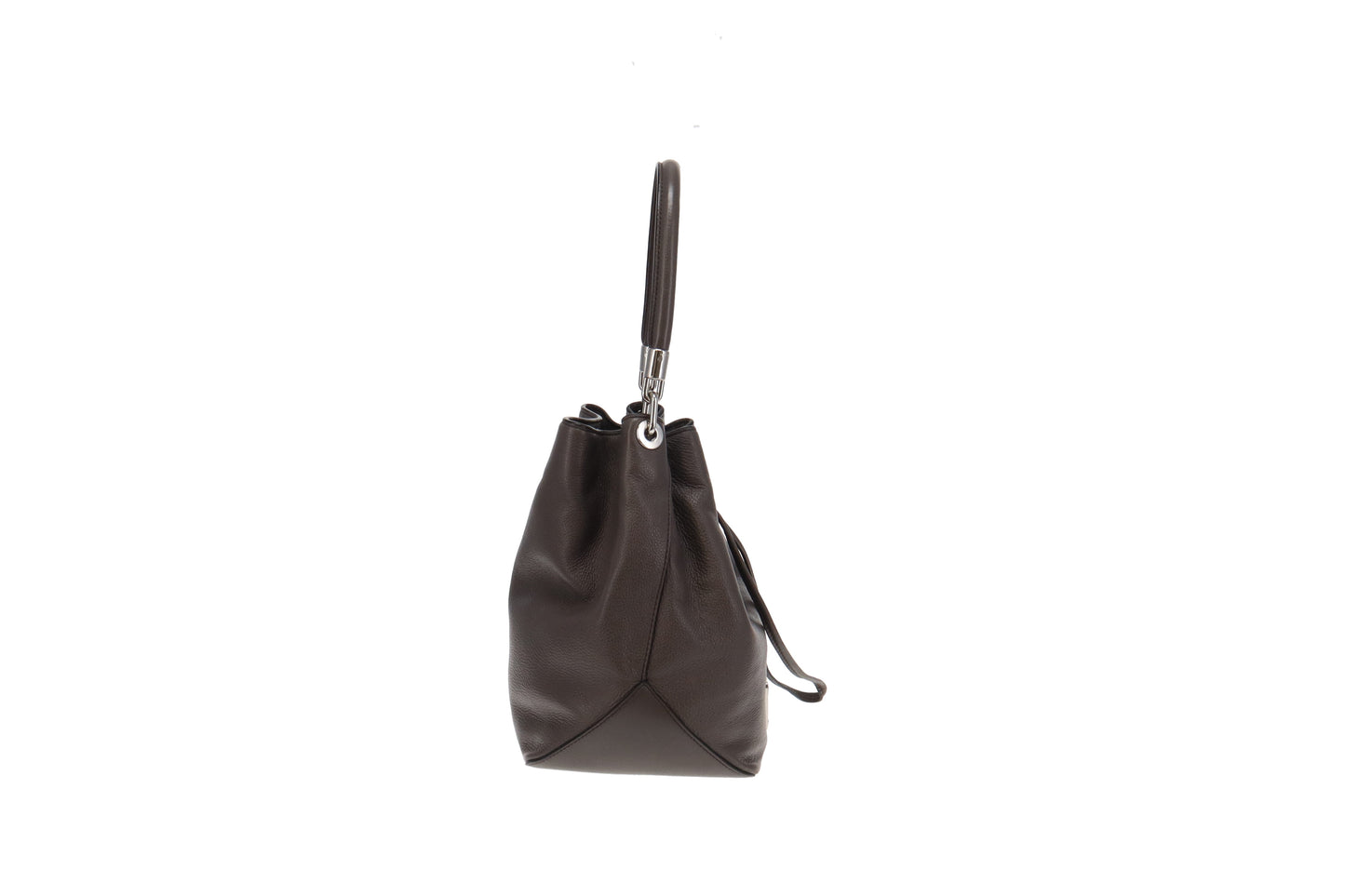 Marc By Marc Jacobs Slate Grey Leather Drawstring Too Hot To Handle