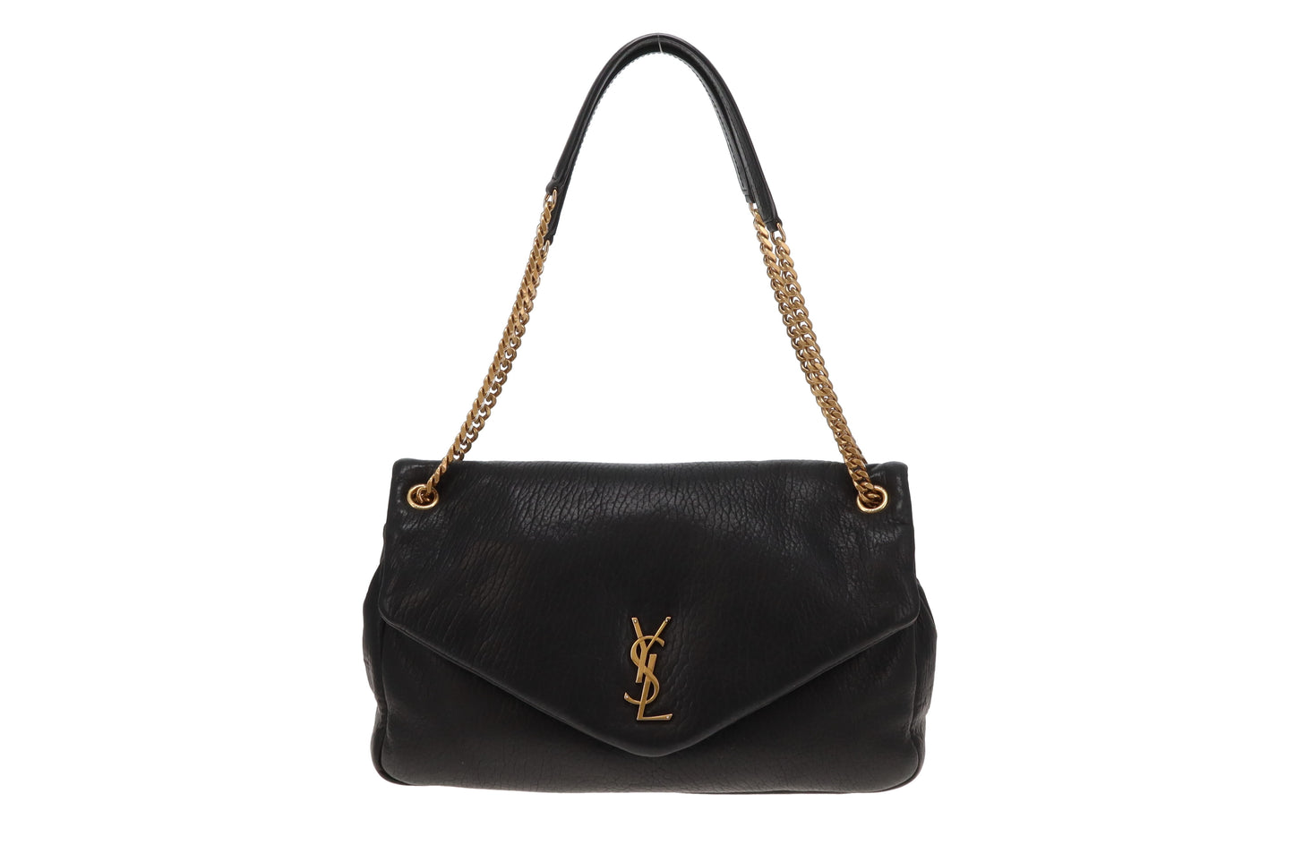 Saint Laurent Calyspo Large Black GHW 2023