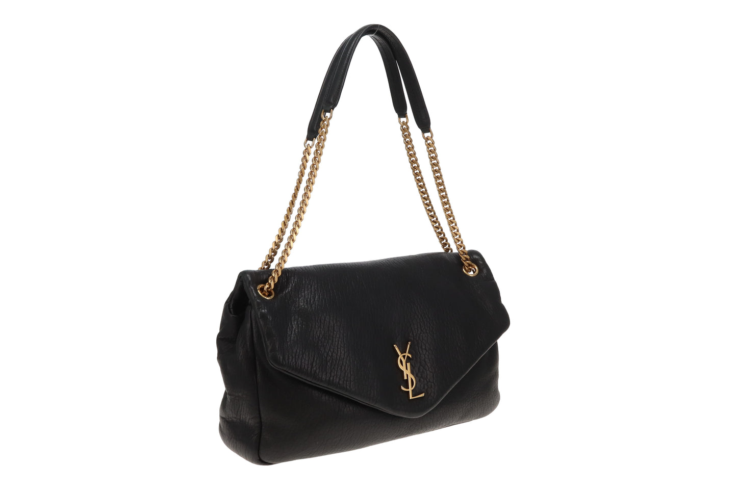 Saint Laurent Calyspo Large Black GHW 2023