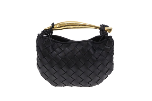 Bottega Veneta Sardine Baby Black GHW
