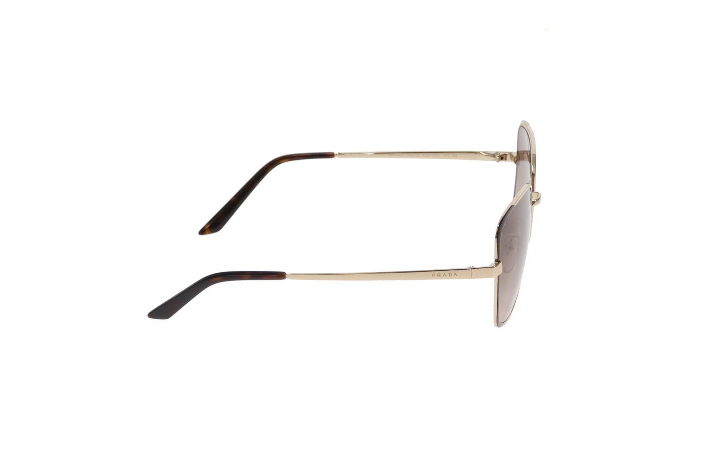 Prada Sunglasses Gold/Brown SPR60X