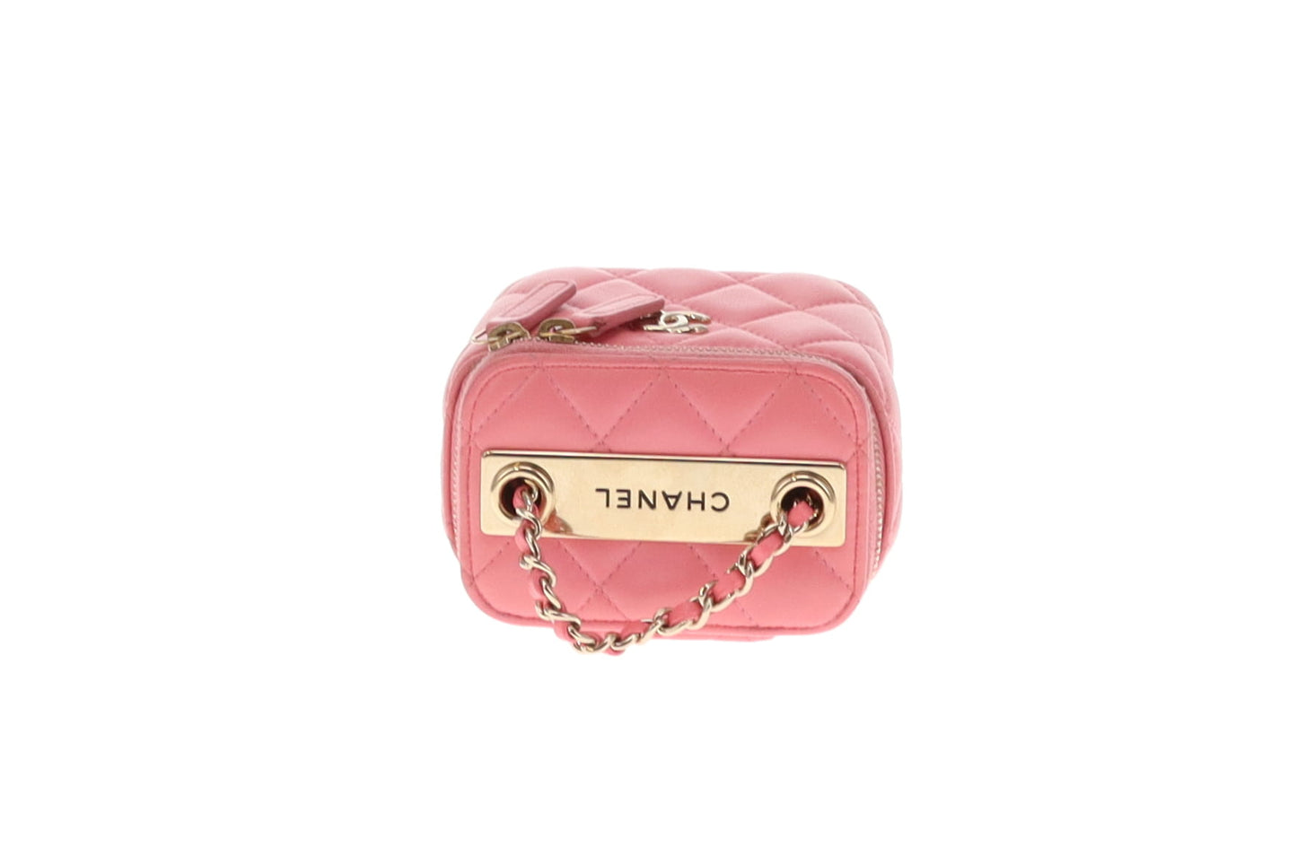 Chanel Trendy Vanity Mini Pink Lambskin GHW 2020