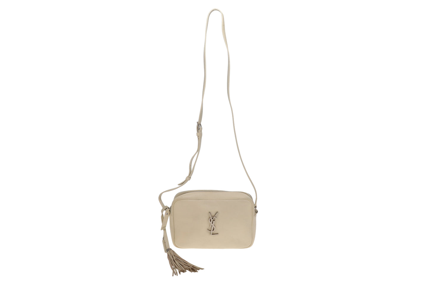 Saint Laurent Lou Camera Bag Cream SHW 2019