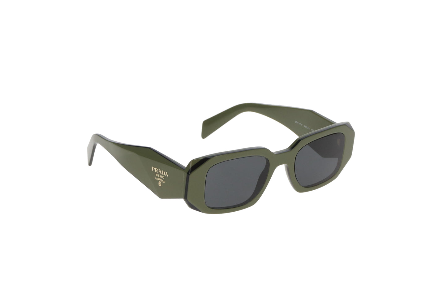Prada Sunglasses SPR17W Khaki and Black