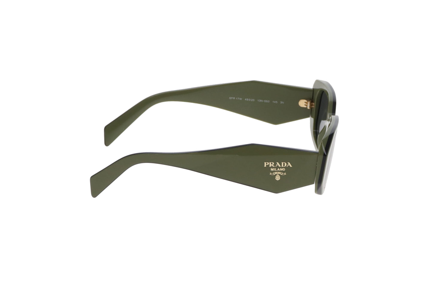 Prada Sunglasses SPR17W Khaki and Black