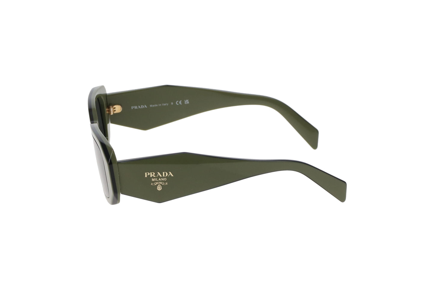 Prada Sunglasses SPR17W Khaki and Black