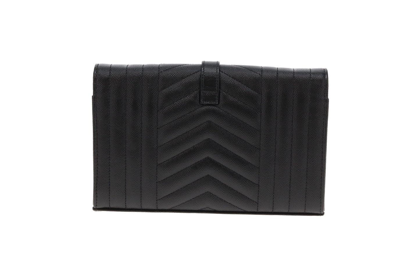 Saint Laurent Envelope Mixed Matelasse Grain De Poudre Crossbody Bag
