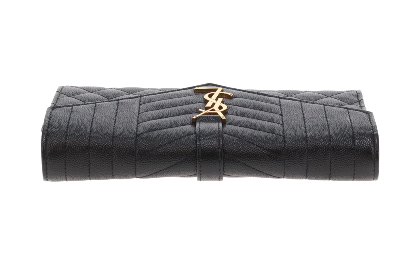 Saint Laurent Envelope Mixed Matelasse Grain De Poudre Crossbody Bag