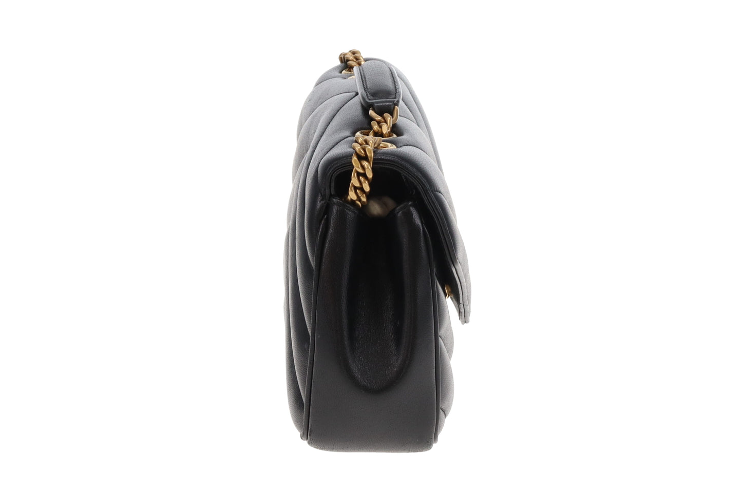 Saint Laurent Loulou (NM) Small Black Lambskin GHW 2025