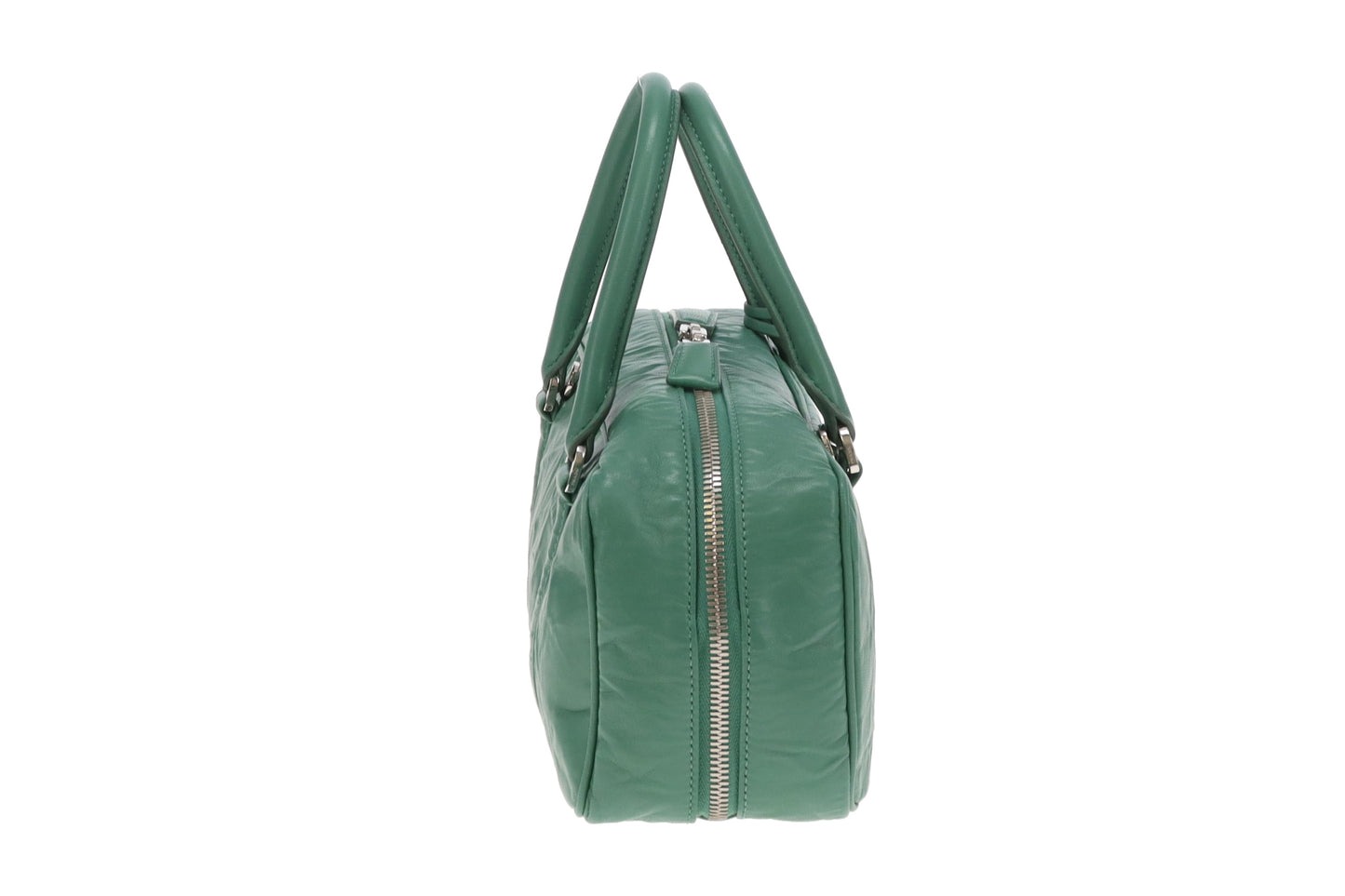 Prada Re-Edition 2001 Bauletto Green SHW