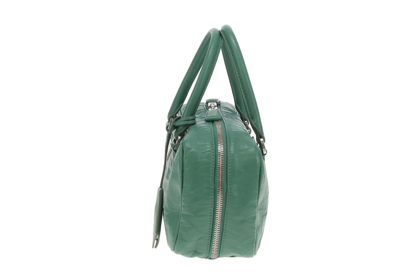 Prada Re-Edition 2001 Bauletto Green SHW