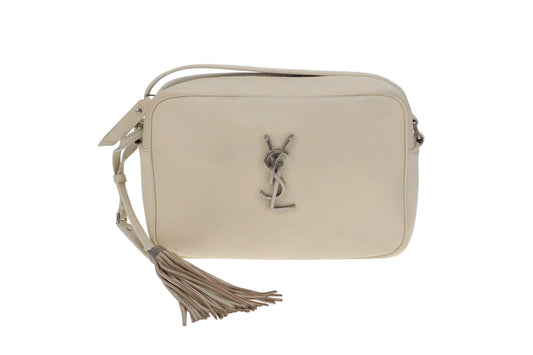Saint Laurent Lou Camera Bag Cream SHW 2019