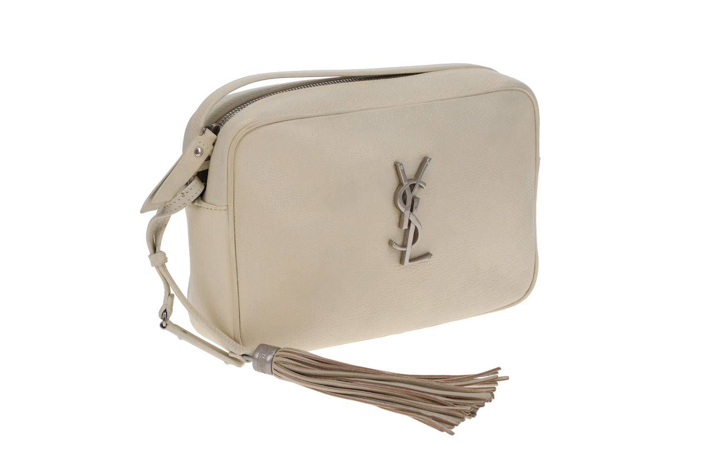 Saint Laurent Lou Camera Bag Cream SHW 2019