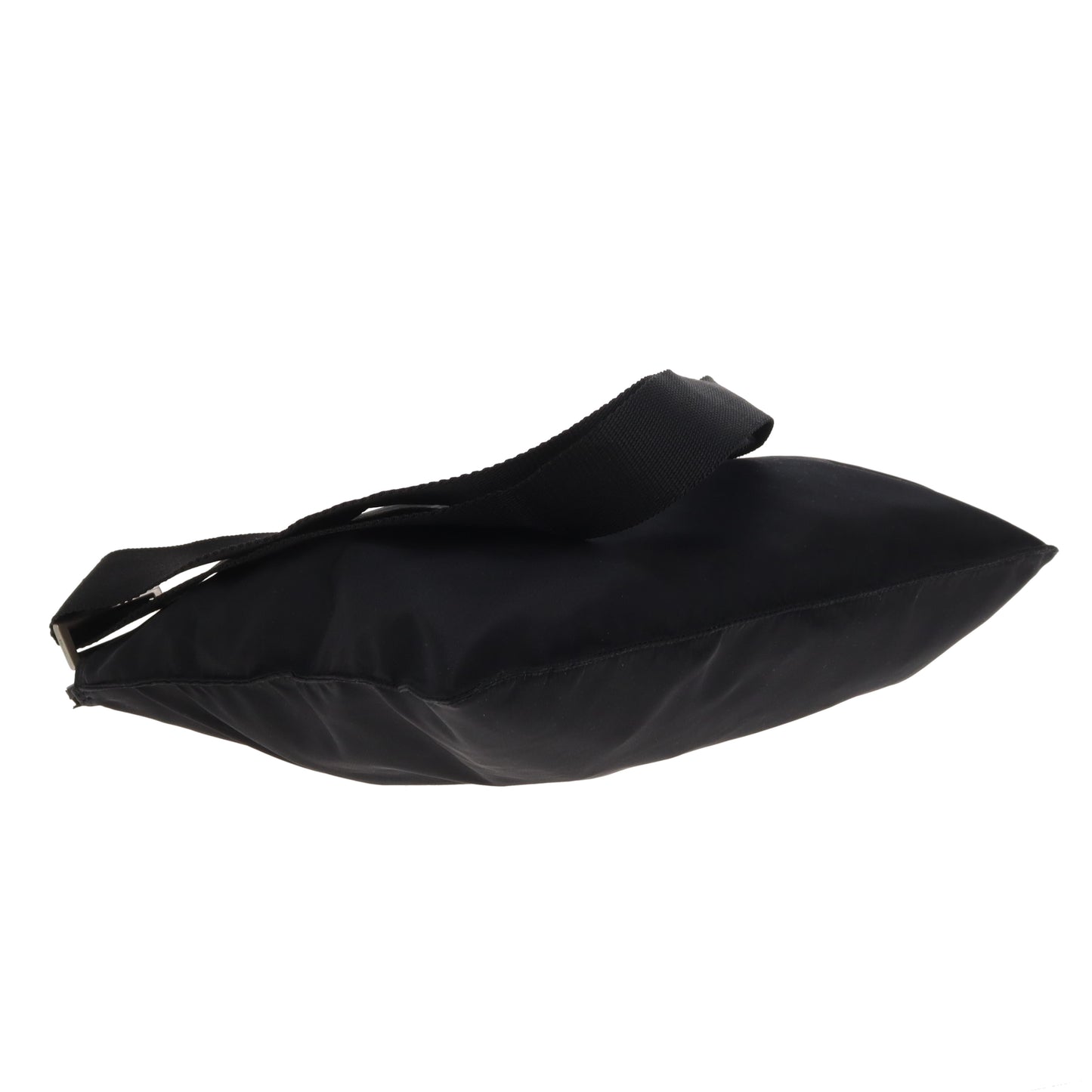 Prada Flat Messenger Black Nylon Vintage