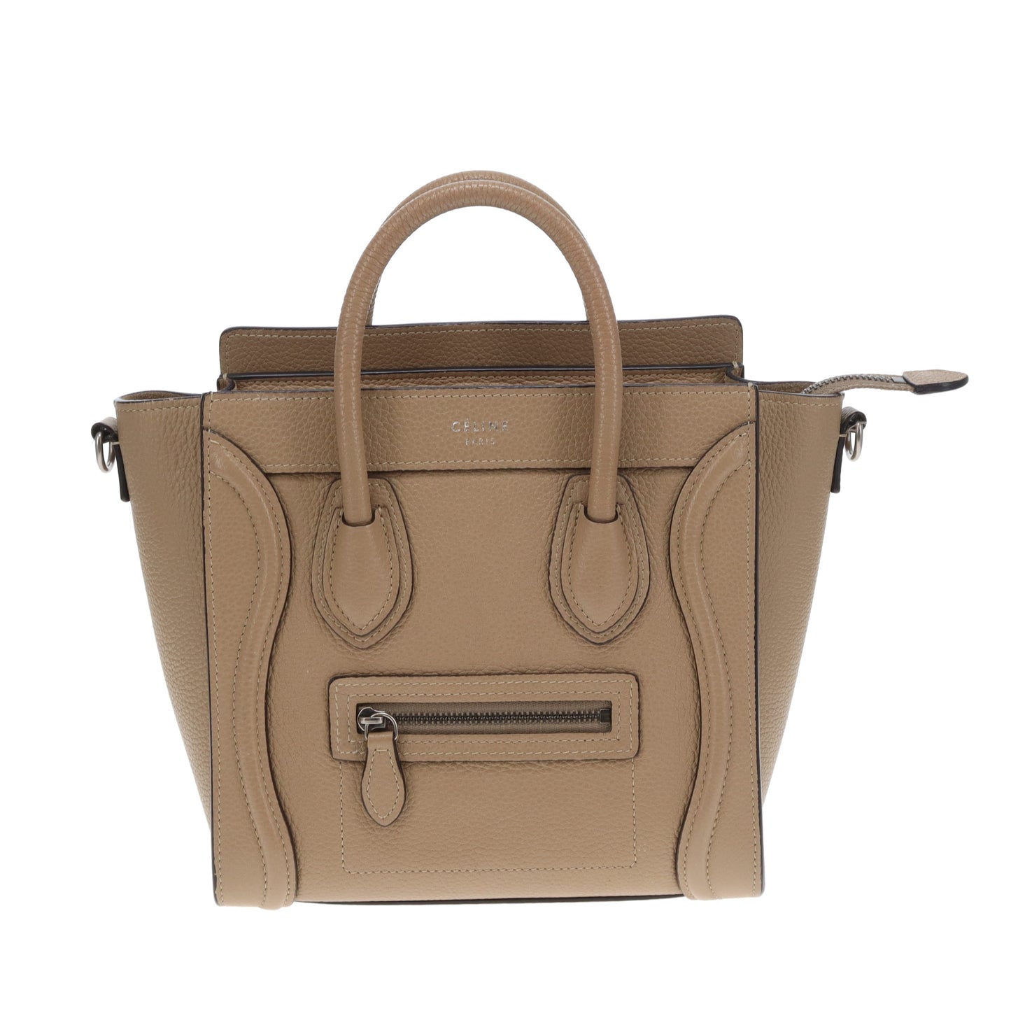 Celine Luggage Tote Nano Taupe 2018