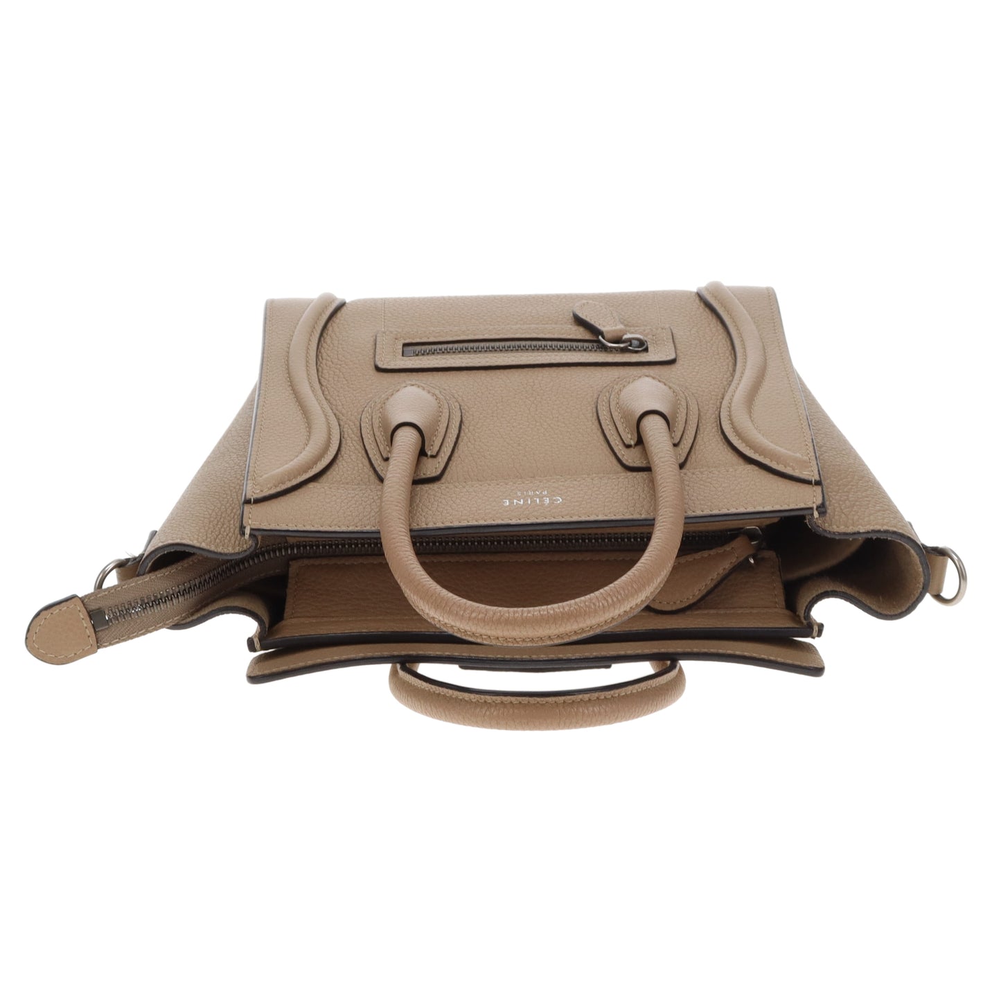 Celine Luggage Tote Nano Taupe 2018