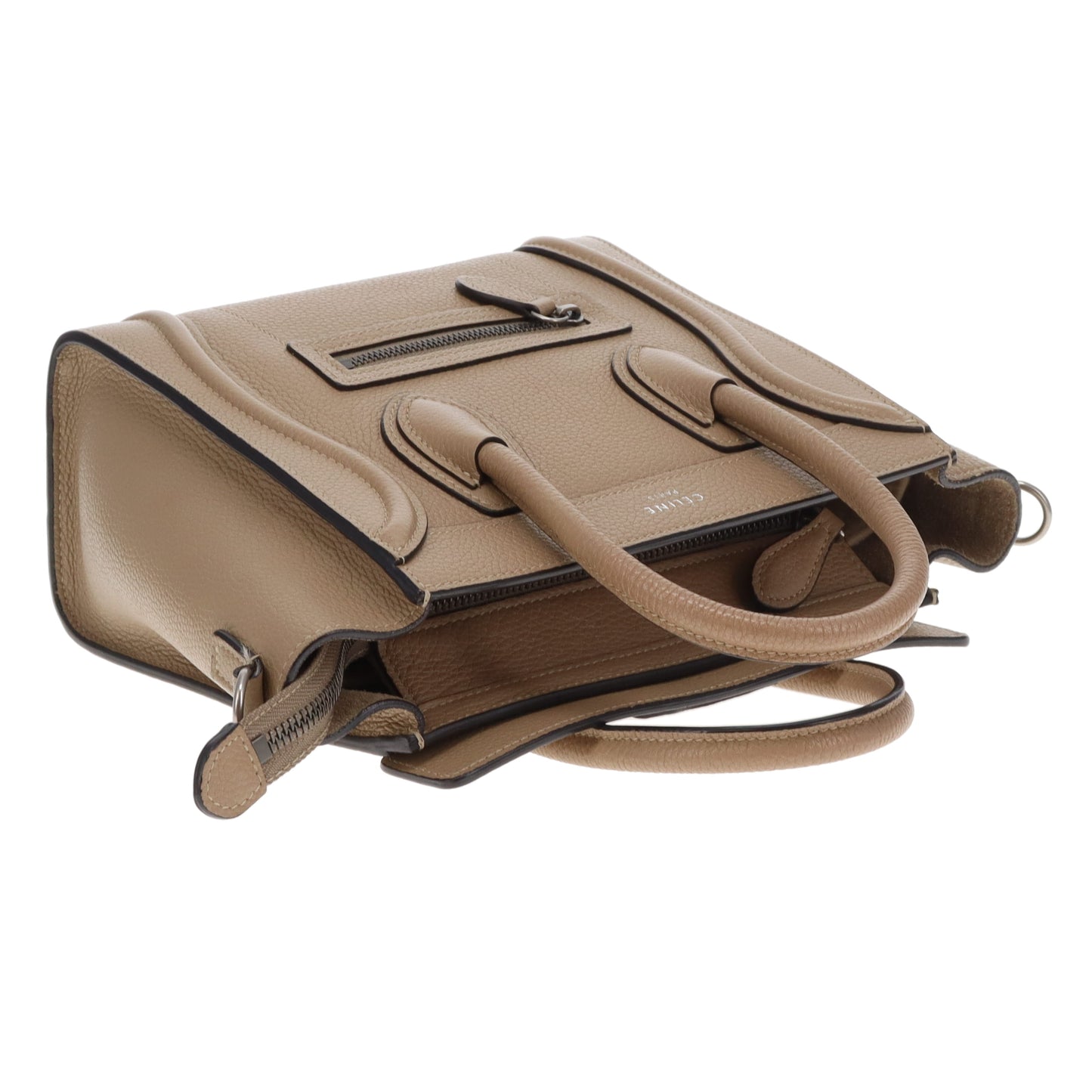 Celine Luggage Tote Nano Taupe 2018