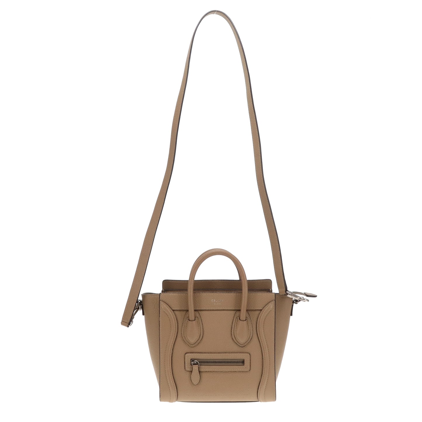 Celine Luggage Tote Nano Taupe 2018