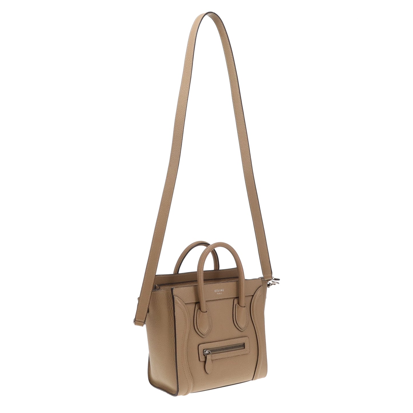 Celine Luggage Tote Nano Taupe 2018