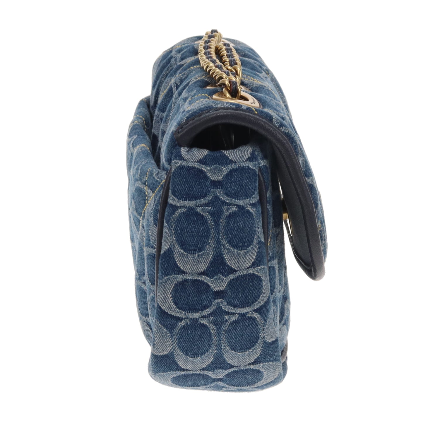Coach Madison Pillow Bag Denim Blue