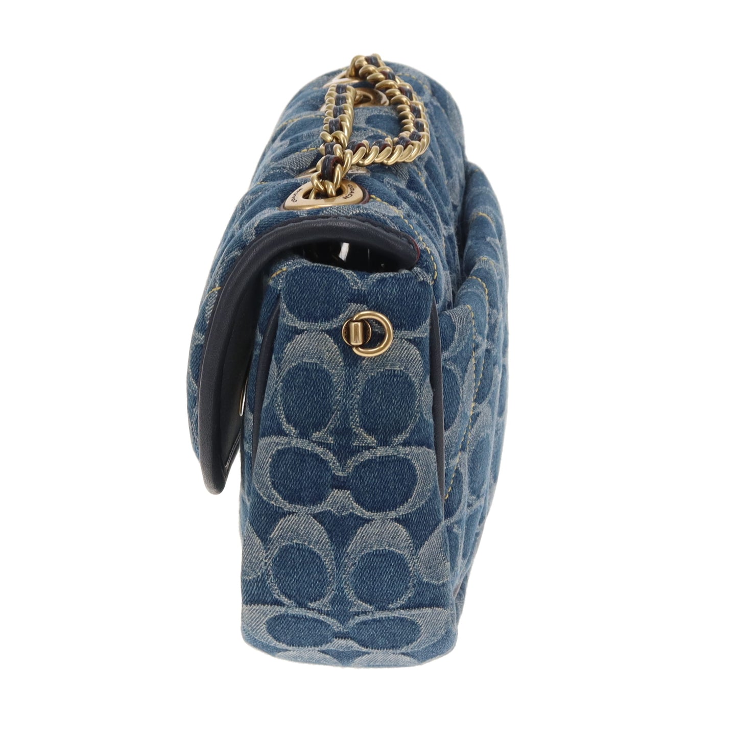 Coach Madison Pillow Bag Denim Blue