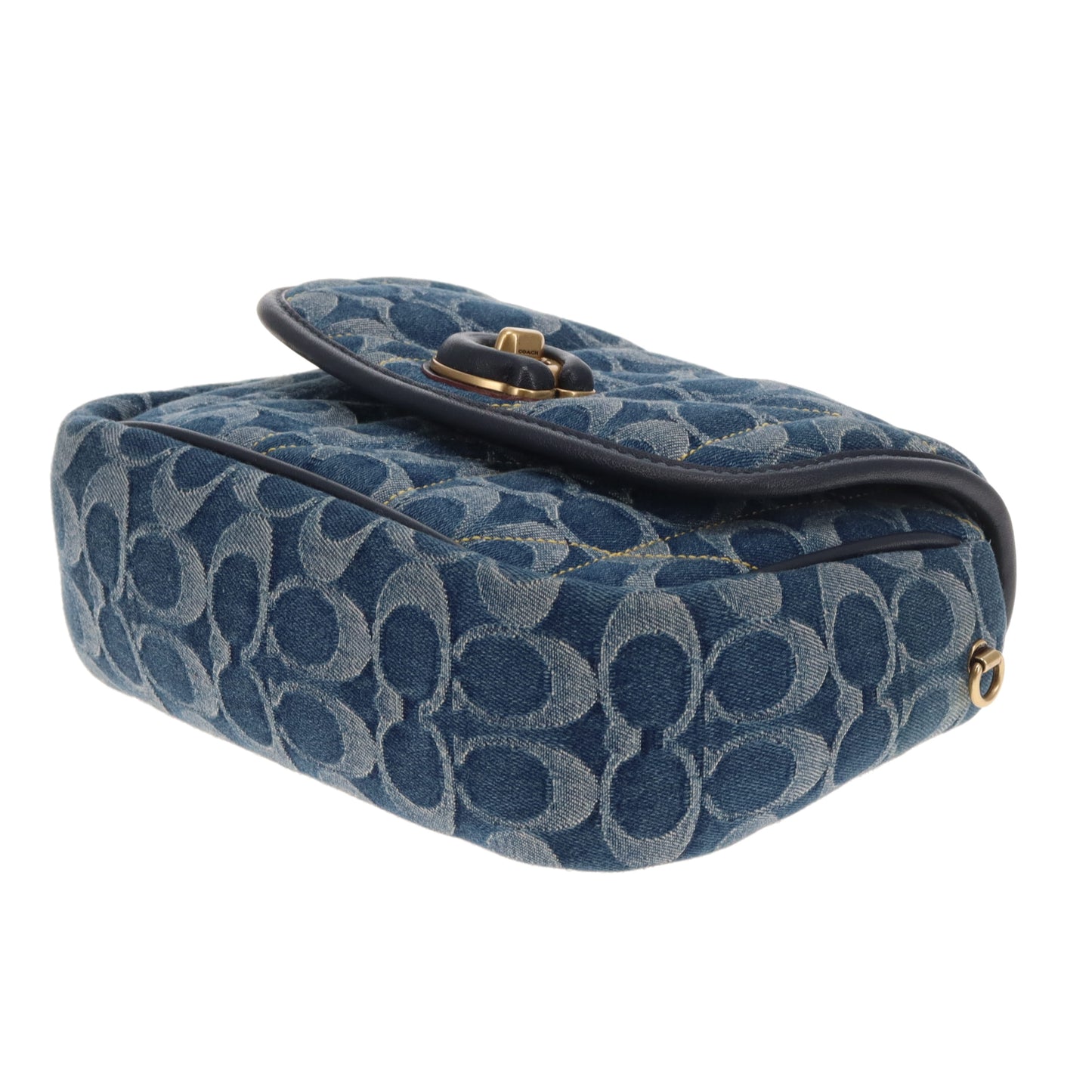 Coach Madison Pillow Bag Denim Blue