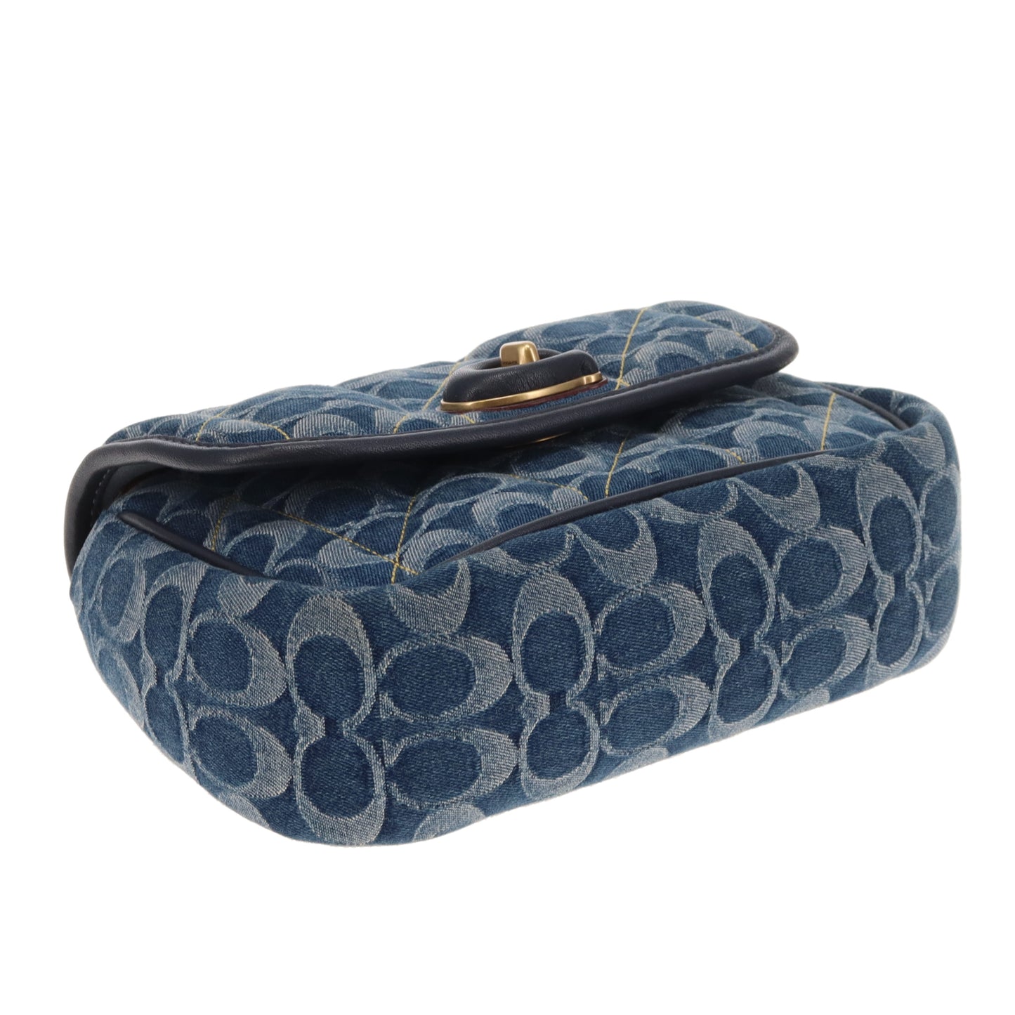 Coach Madison Pillow Bag Denim Blue