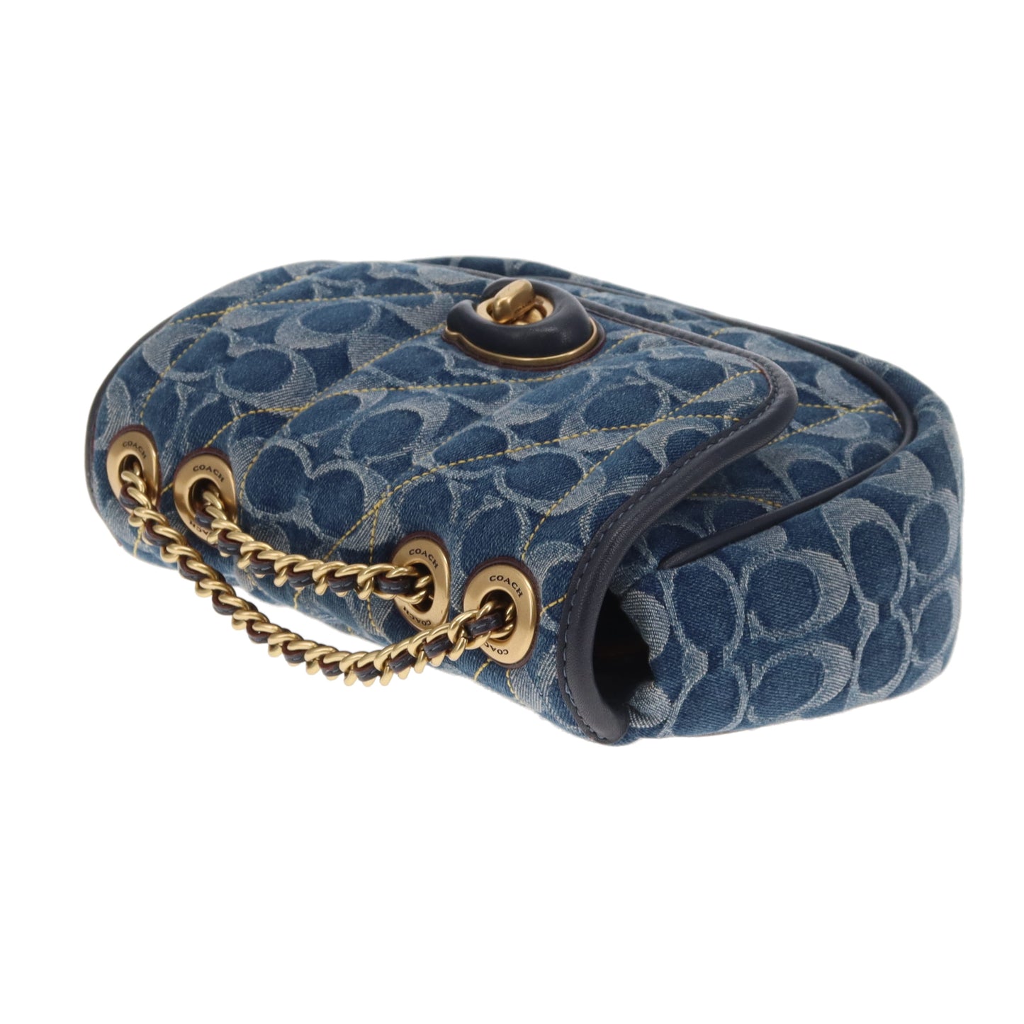 Coach Madison Pillow Bag Denim Blue