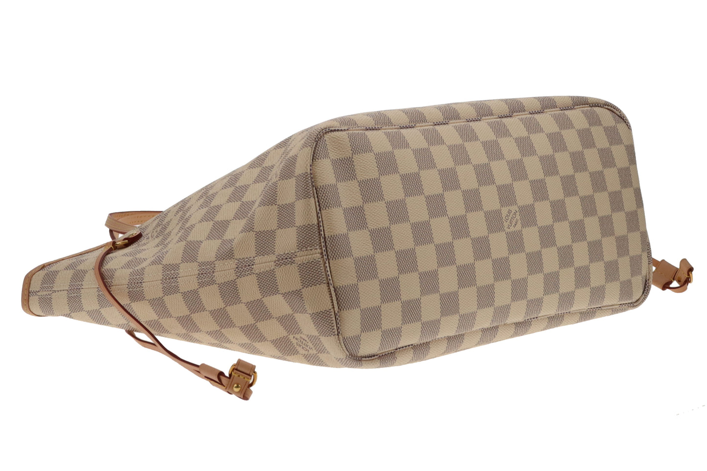Louis Vuitton Neverfull MM with Pochette Damier Azur AR5129 - 2019