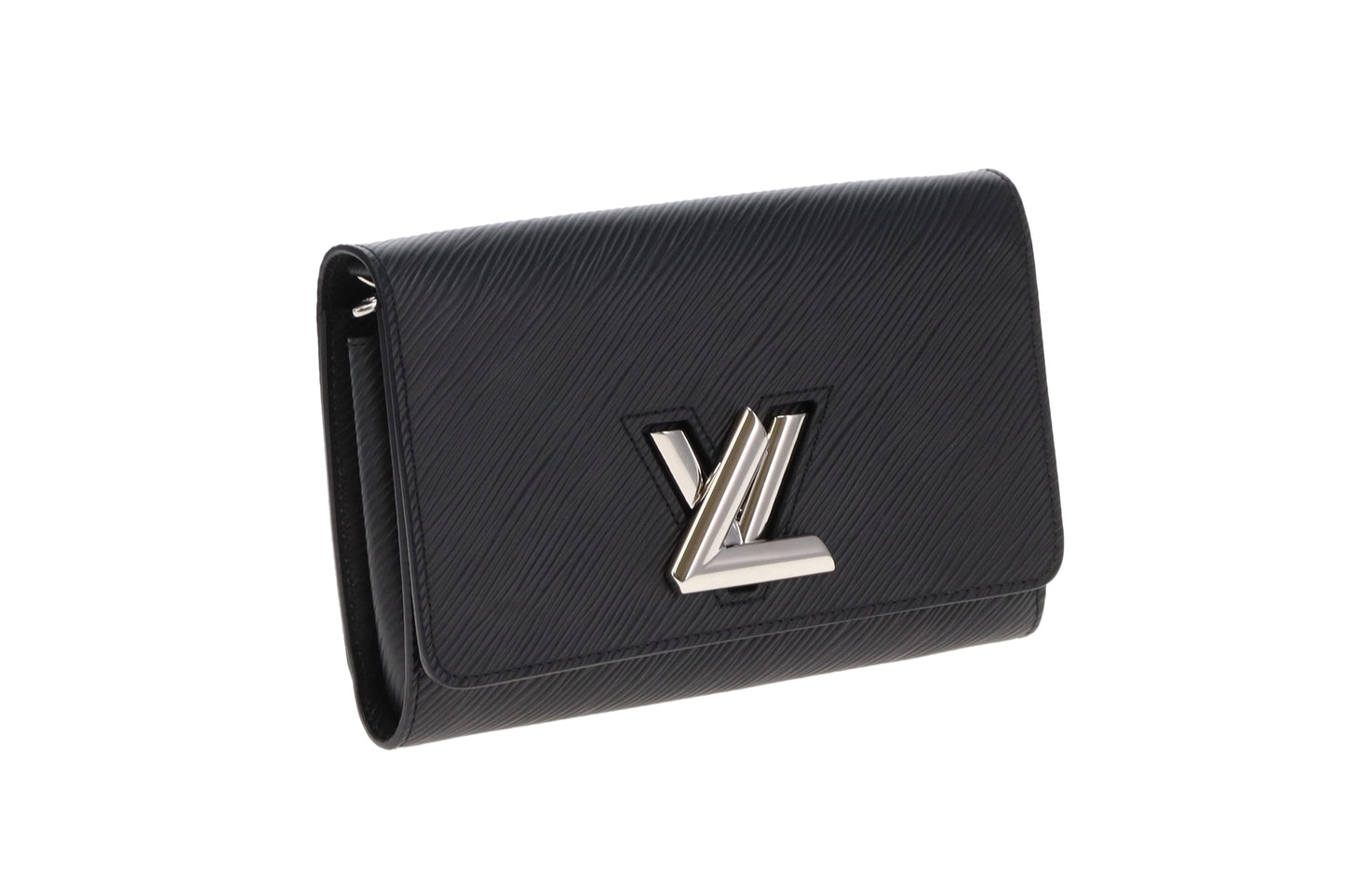 Louis Vuitton Twist Chain Wallet Black Epi SHW SP4159 -2019
