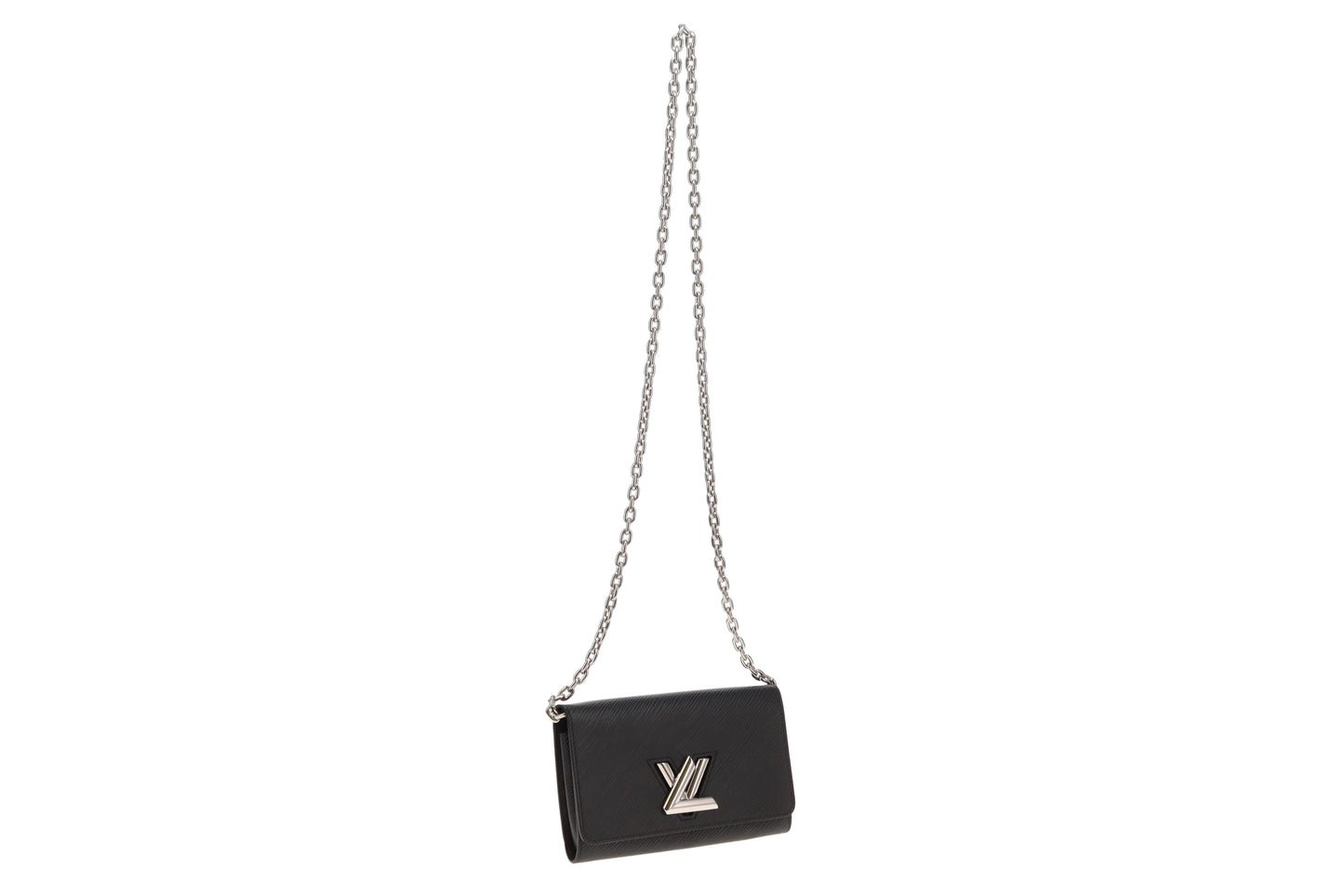 Louis Vuitton Twist Chain Wallet Black Epi SHW SP4159 -2019