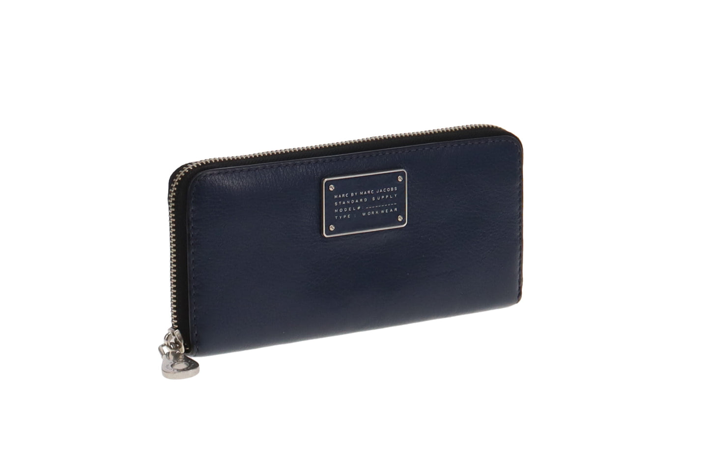 Marc By Marc Jacobs Blue Workwear Long Zip Wallet SH