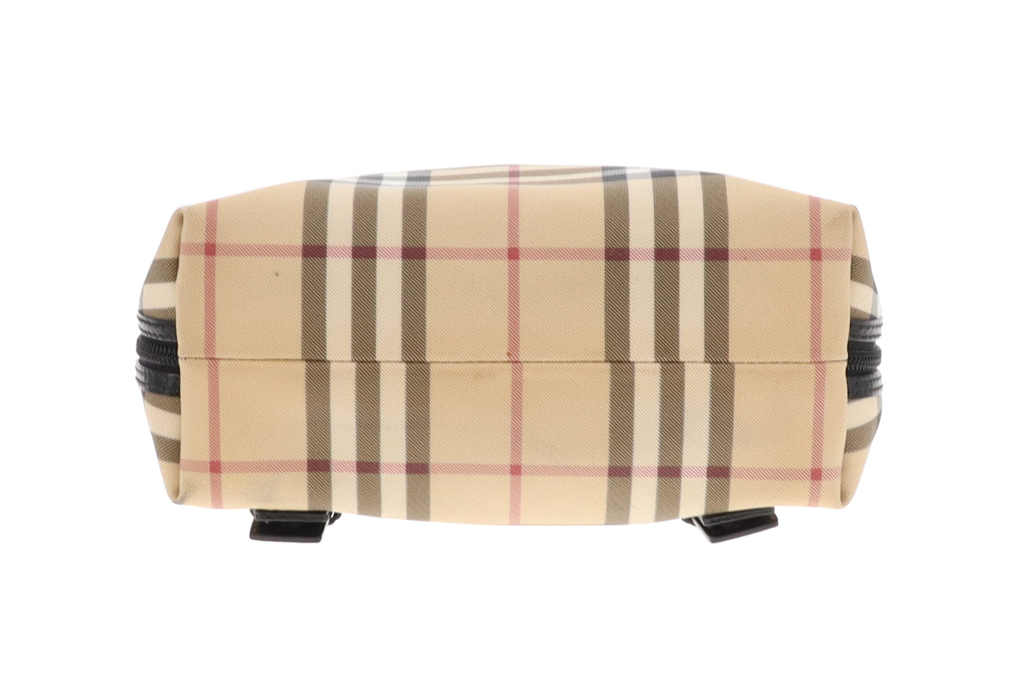 Burberry Backpack Check Coated Canvas