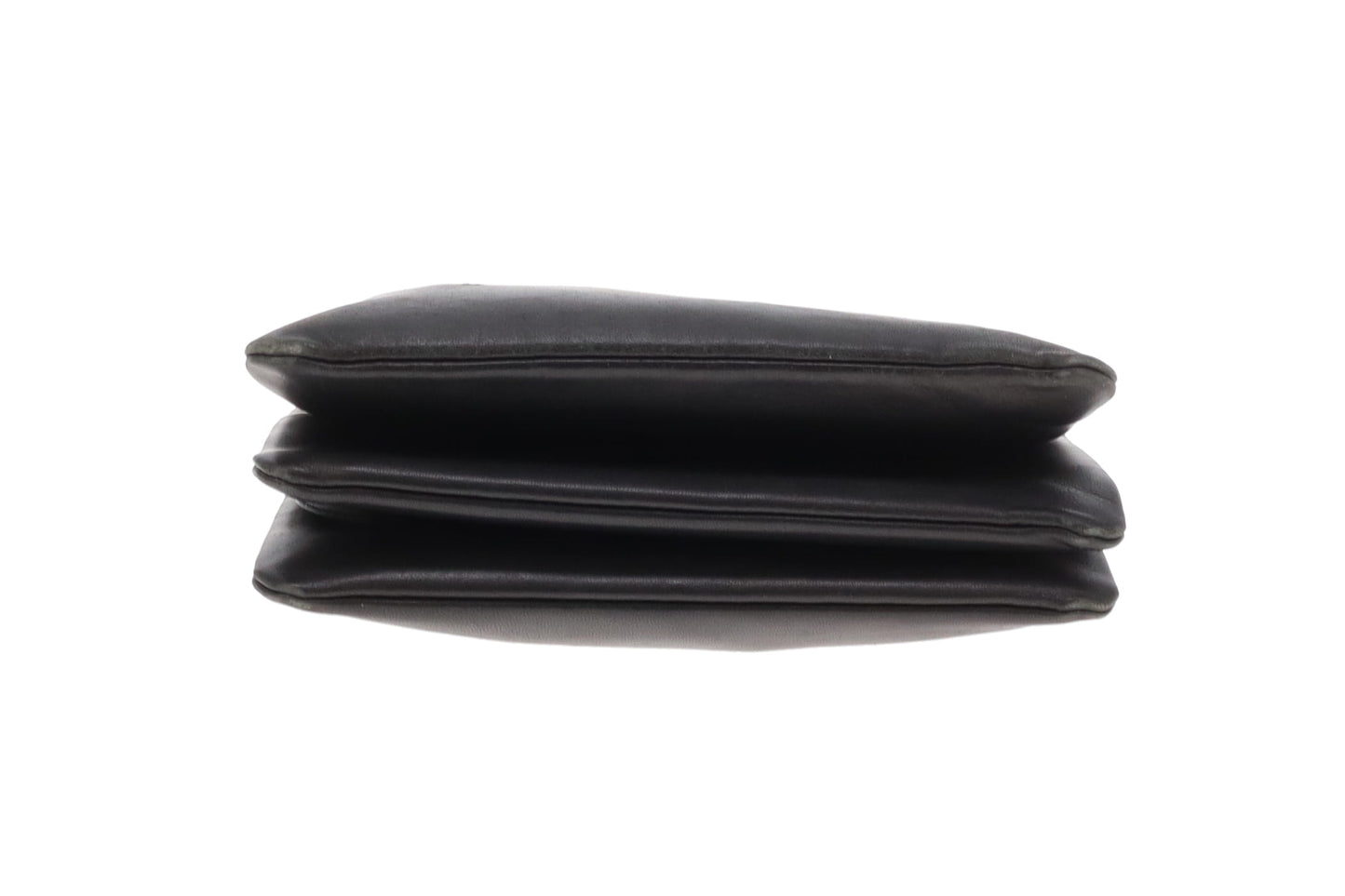 Celine Trio Pouch Lambskin Large Black