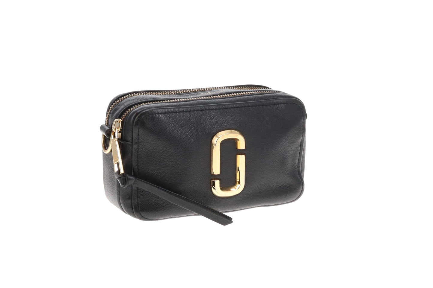 Marc Jacobs The Softshot 21 Black Logo Strap