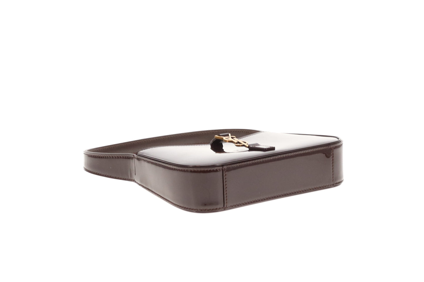 Saint Laurent Le 5  à  7 Mini Burgundy Patent GHW 2024