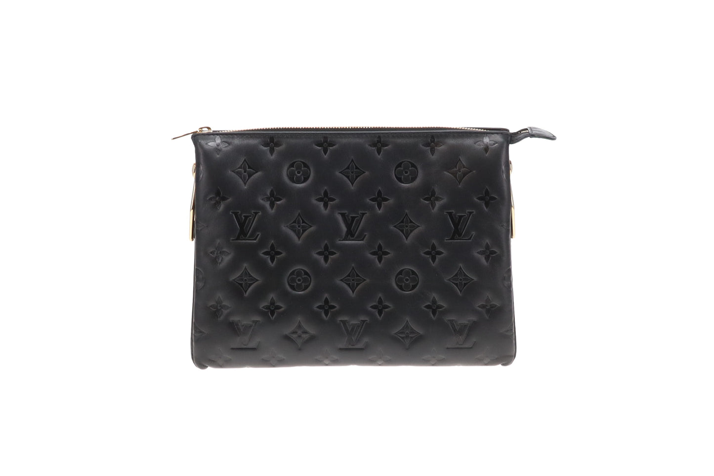 Louis Vuitton Coussin PM Black Leather GHW (missing long canvas strap) NFID