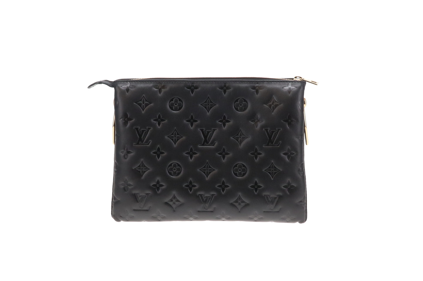 Louis Vuitton Coussin PM Black Leather GHW (missing long canvas strap) NFID
