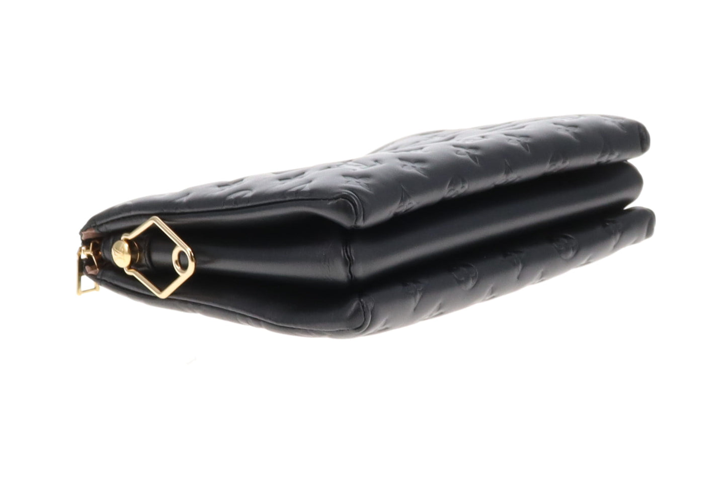 Louis Vuitton Coussin PM Black Leather GHW (missing long canvas strap) NFID