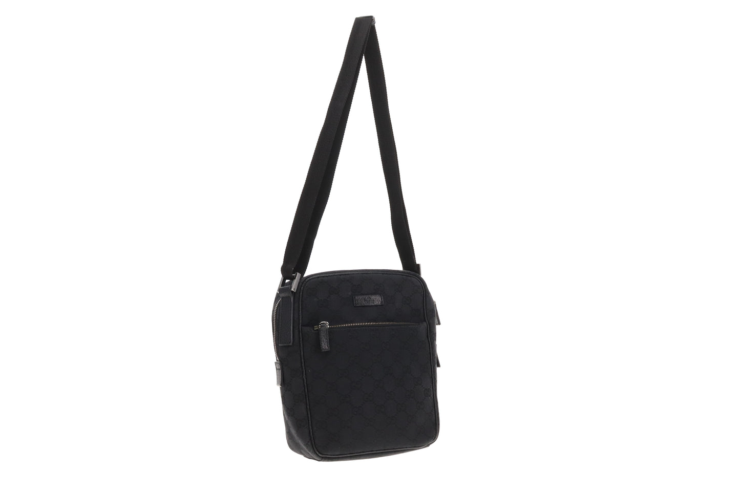 Gucci Messenger Black GG Canvas