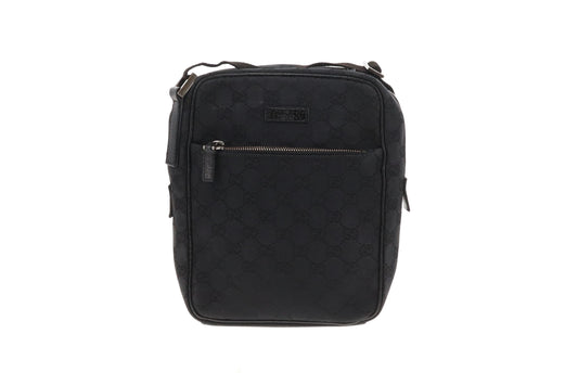 Gucci Messenger Black GG Canvas