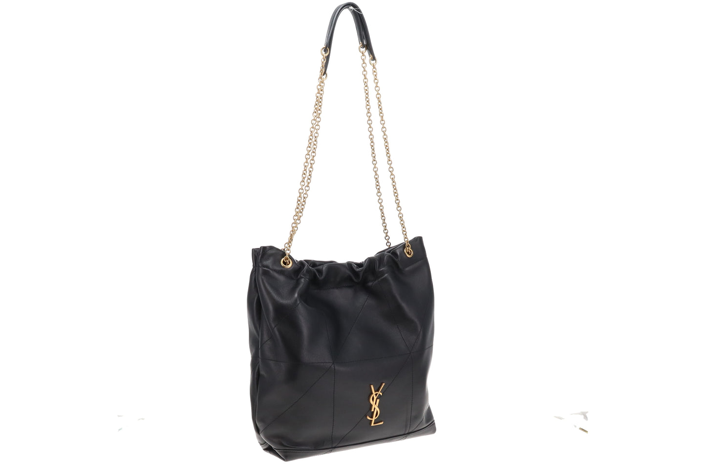 Saint Laurent Jamie Ponchon Black Lambskin GHW 2024