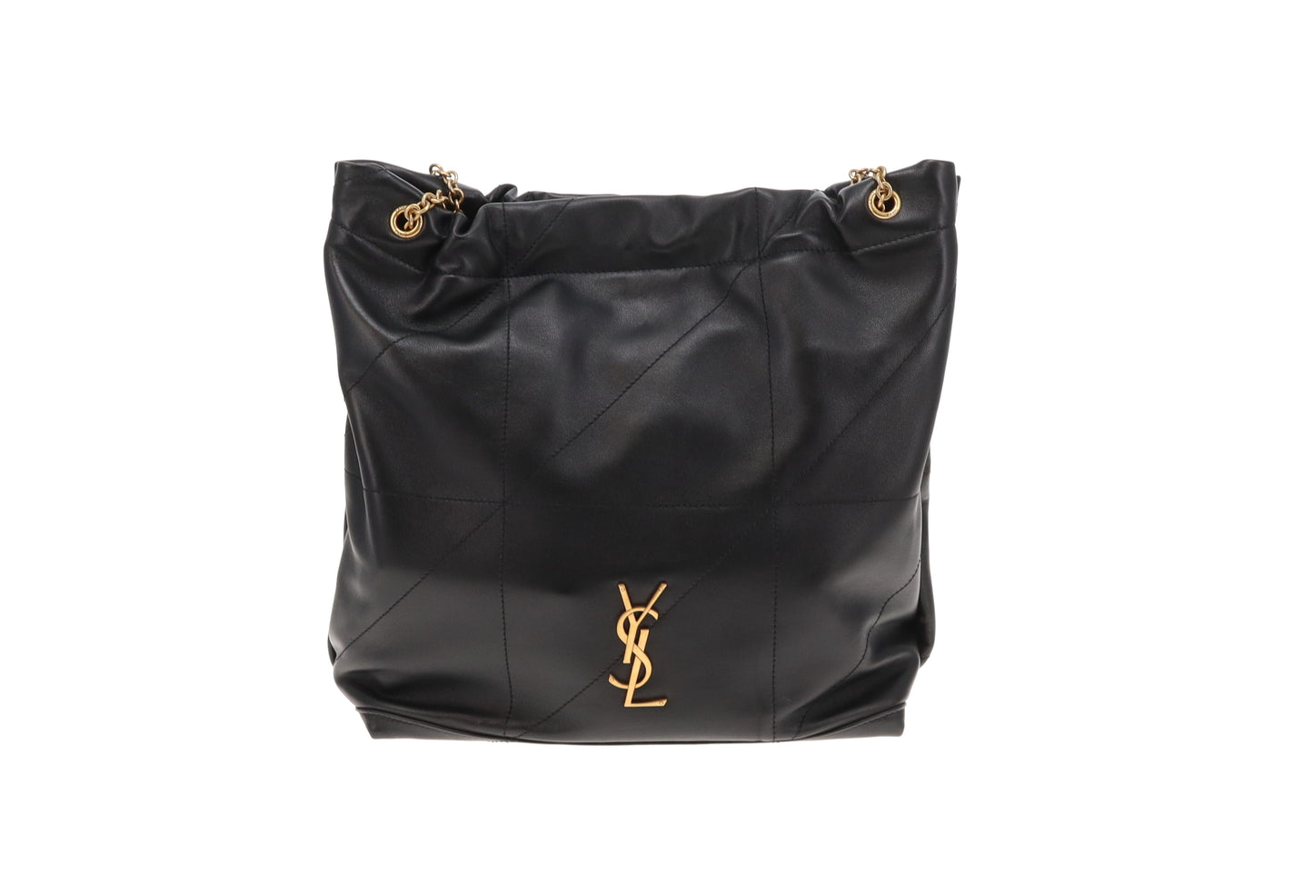 Saint Laurent Jamie Ponchon Black Lambskin GHW 2024