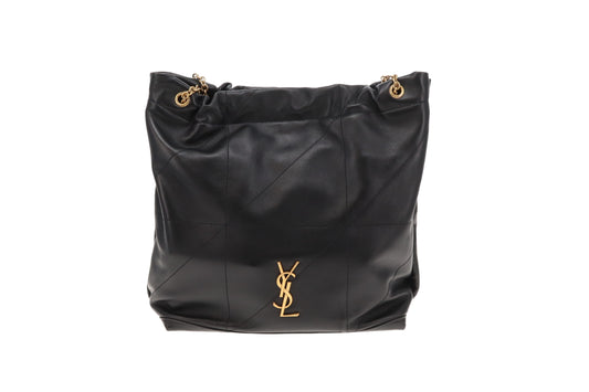 Saint Laurent Jamie Ponchon Black Lambskin GHW 2024