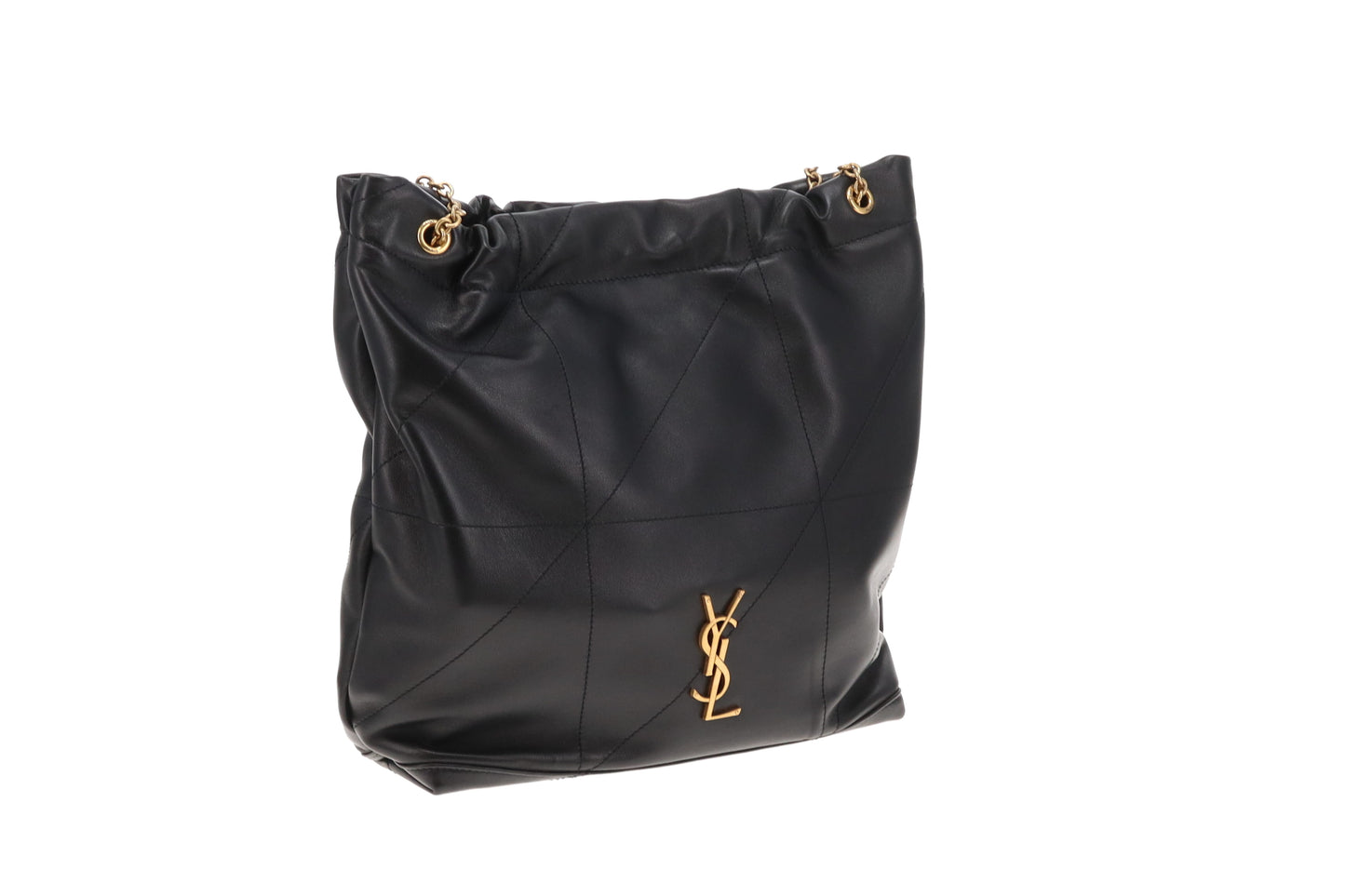 Saint Laurent Jamie Ponchon Black Lambskin GHW 2024